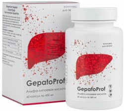 БАД капсулы Алфит Гепатопроф, 60 капсул 